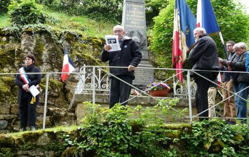 Lecture du message de l'UFAC devant l'assistance