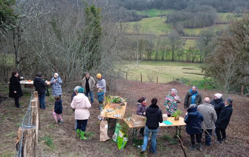 photo atelier forêt jardin 6 février 2022