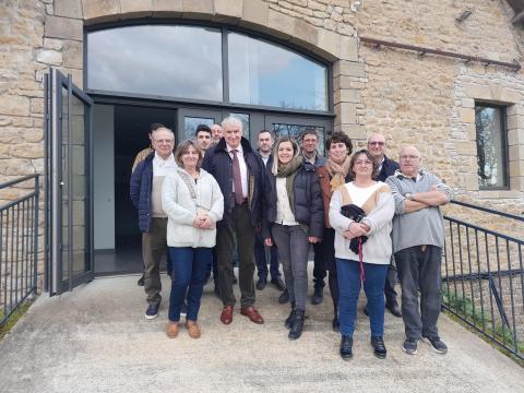 Visite de Mr le Sous-Préfet
